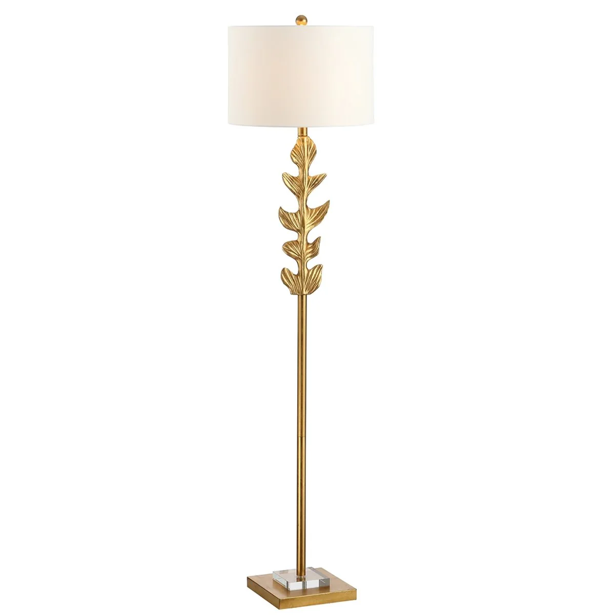 Safavieh Georgiana Floor Lamp - Gold Leaf - Image 3