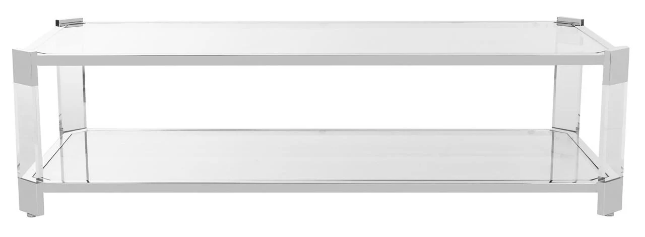 Safavieh Gianna Acrylic Coffee Table - Clear - Image 2