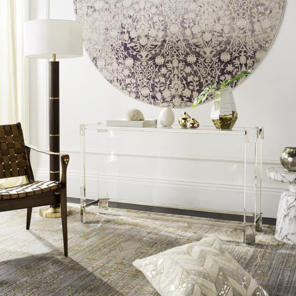 Safavieh Gianna Acrylic Console Table - Clear - Image 5