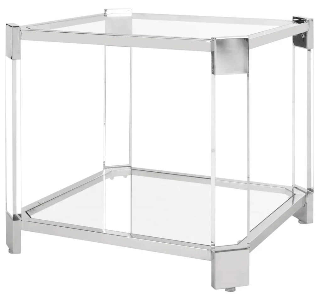 Safavieh Gianna Acrylic End Table - Clear - Image 2