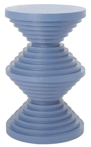Safavieh Glynn Accent Table - Periwinkle - Image 2