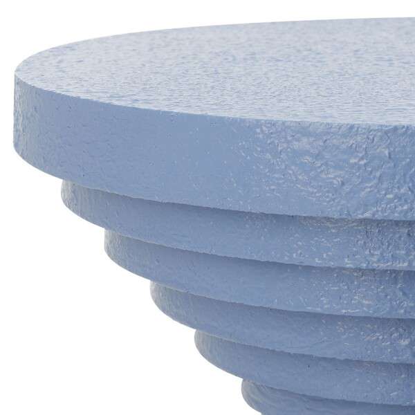 Safavieh Glynn Accent Table - Periwinkle - Image 3