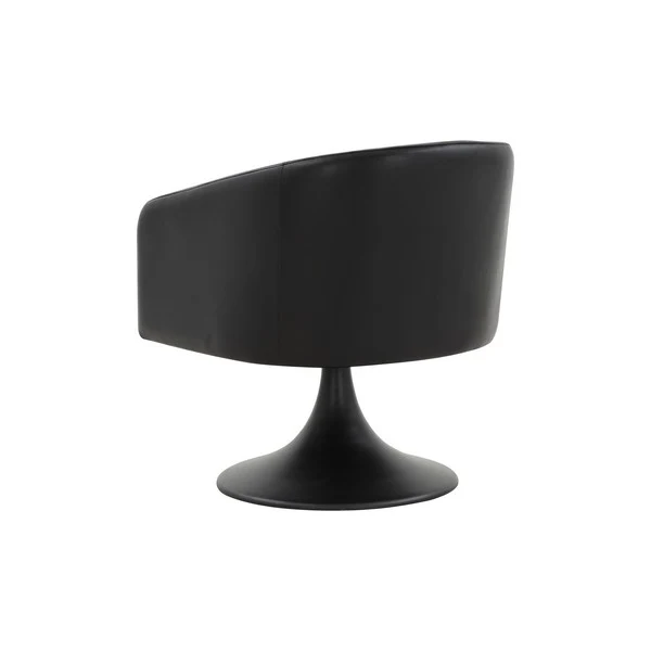 Safavieh Gonzalez Pedastal Chair - Black - Image 4