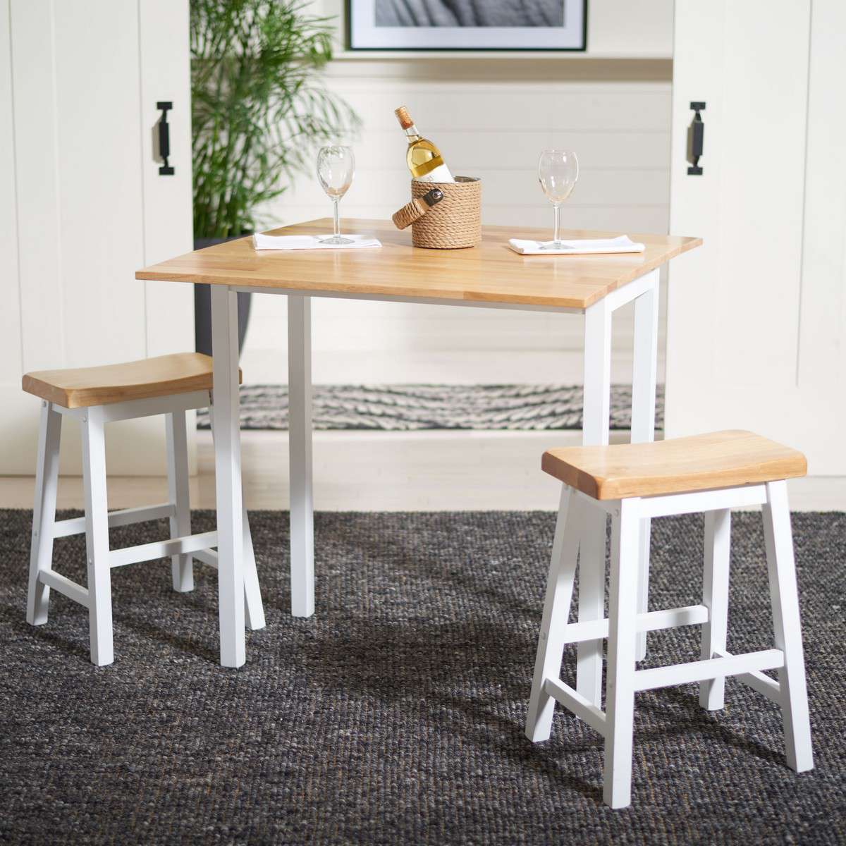 Safavieh Graham 3 Pc Set Pub Table - Natural - Image 3