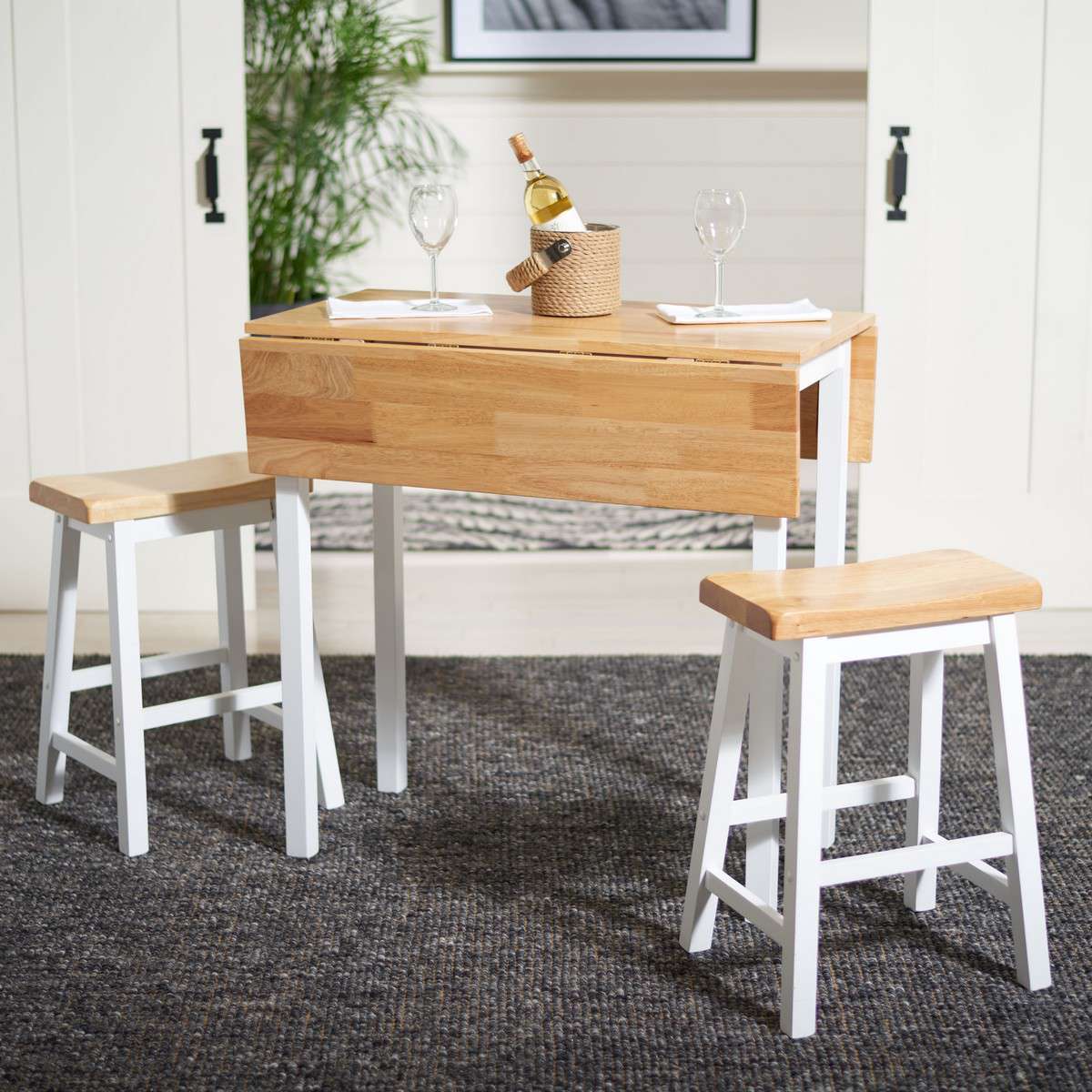 Safavieh Graham 3 Pc Set Pub Table - Natural - Image 4