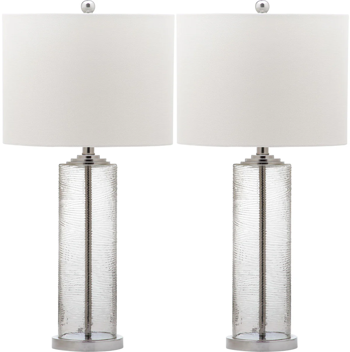 Safavieh Grant 29-Inch H Table Lamp Set Of 2 - Clear - Image 2