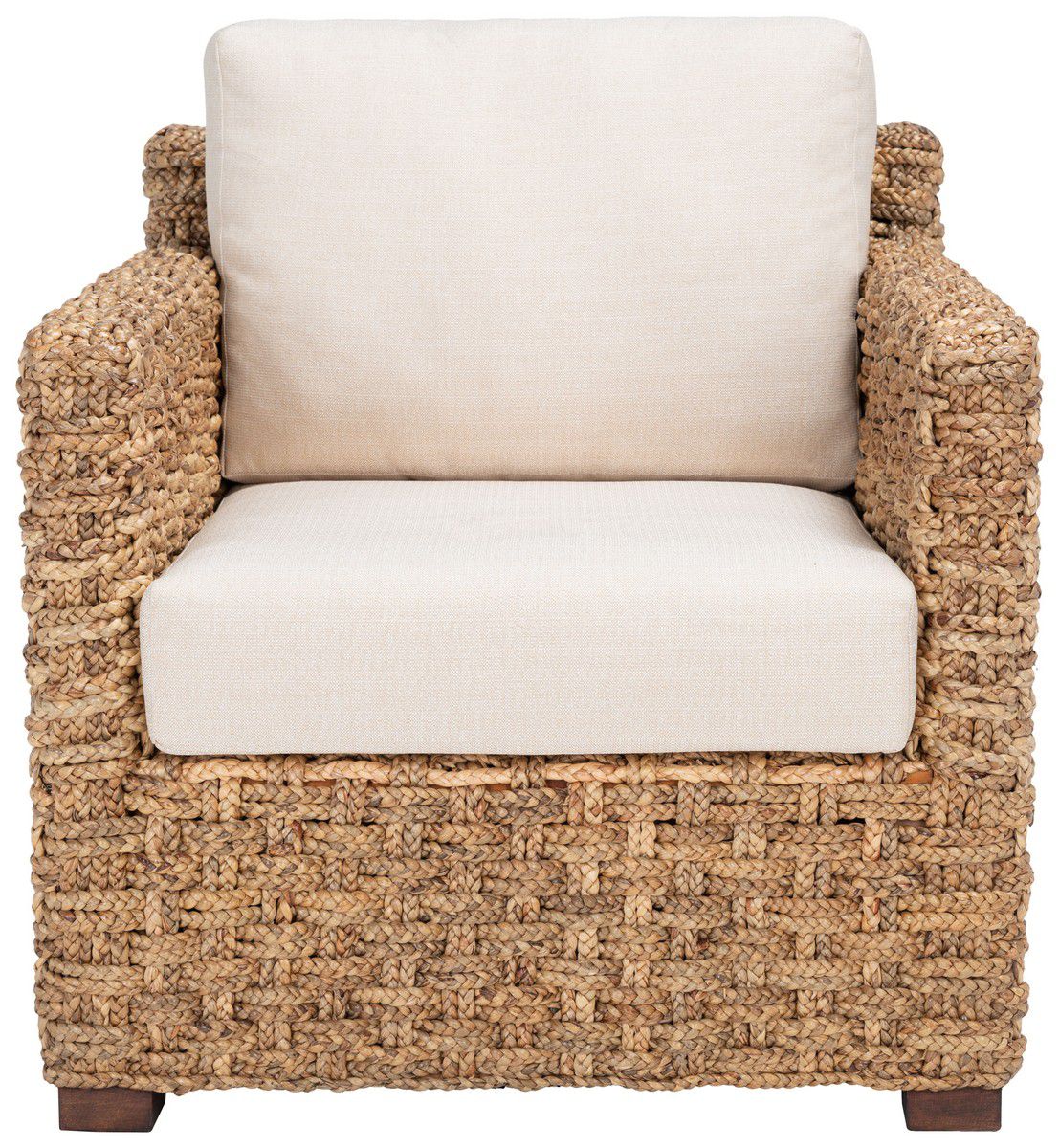 Safavieh Gregory Water Hyacinth Chair - Natural - Image 2