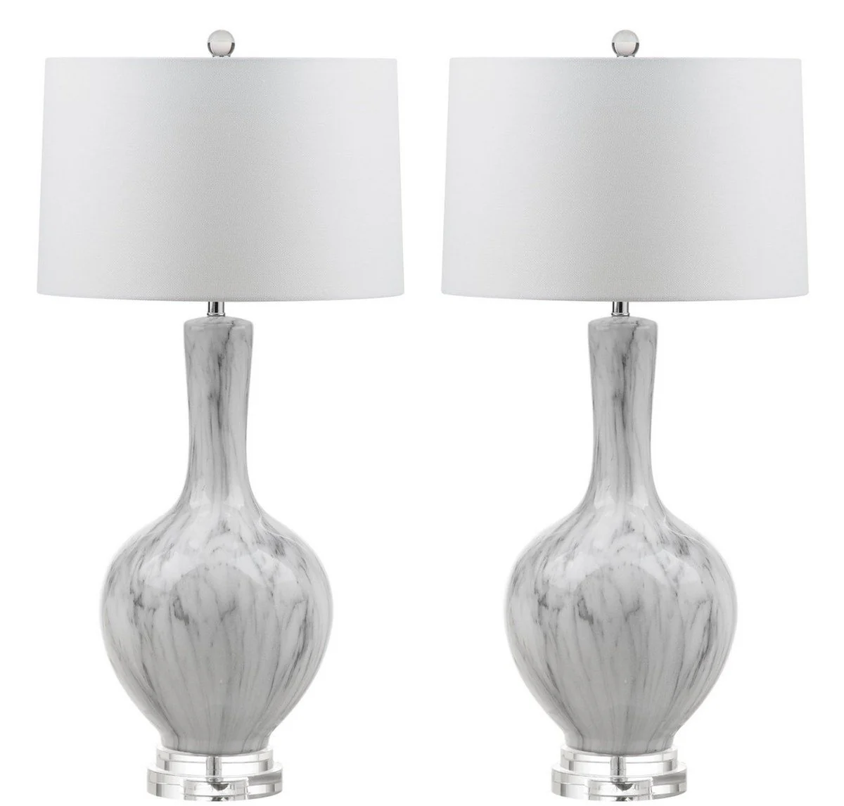 Safavieh Griffith Table Lamp Set Of 2 - White - Image 2