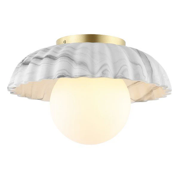 Safavieh Grima Flush Mount - White - Image 2