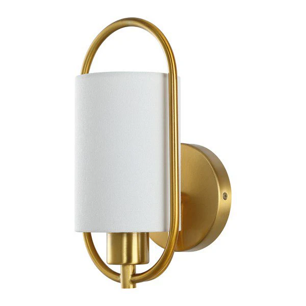 Safavieh Haldea Wall Sconce - Brass - Image 2