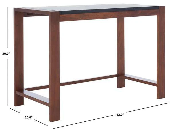 Safavieh Halleck Desk - Black - Image 3