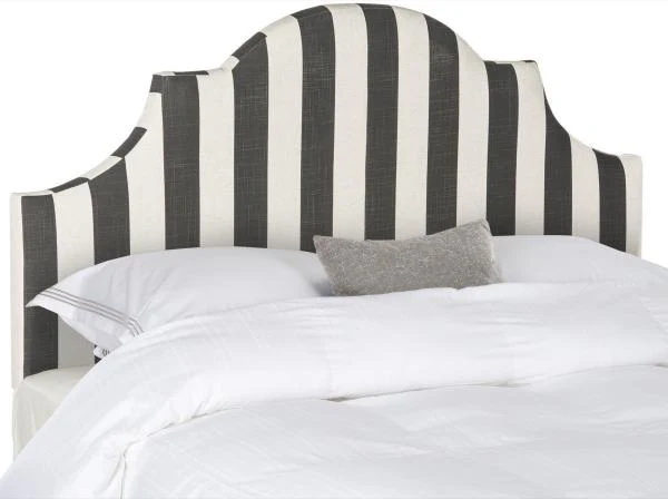 Safavieh Hallmar Full Headboard Full Size - Black - Image 2