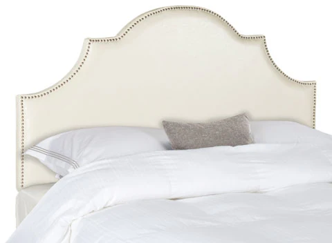 Safavieh Hallmar King Headboard King Size - Flat Cream - Image 5