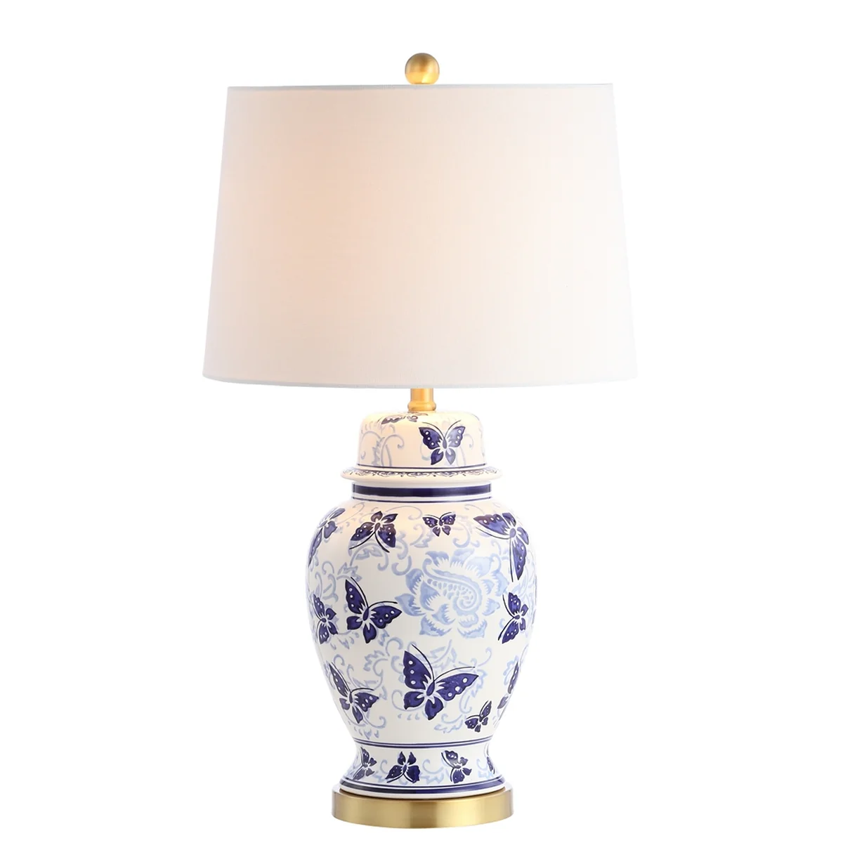Safavieh Hana Tbale Lamp Set Of 2 - Blue - Image 3