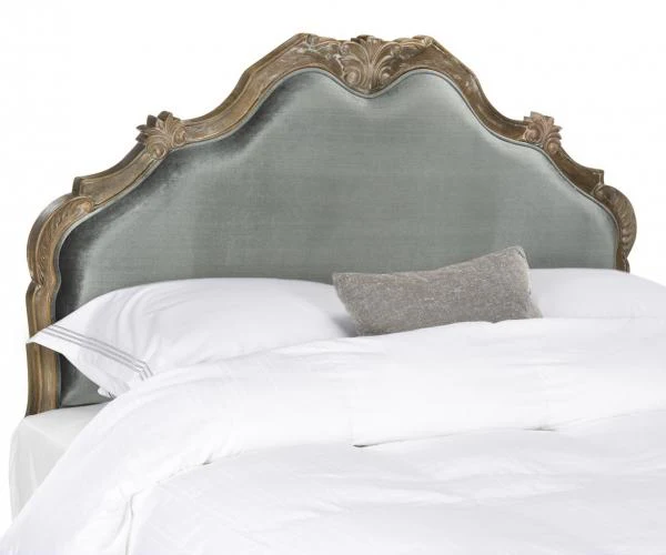 Safavieh Harlow Headboard Queen Size - Grey - Image 2
