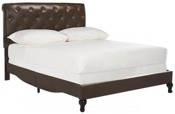 Safavieh Hathaway Bed Queen Size - Brown - Image 2