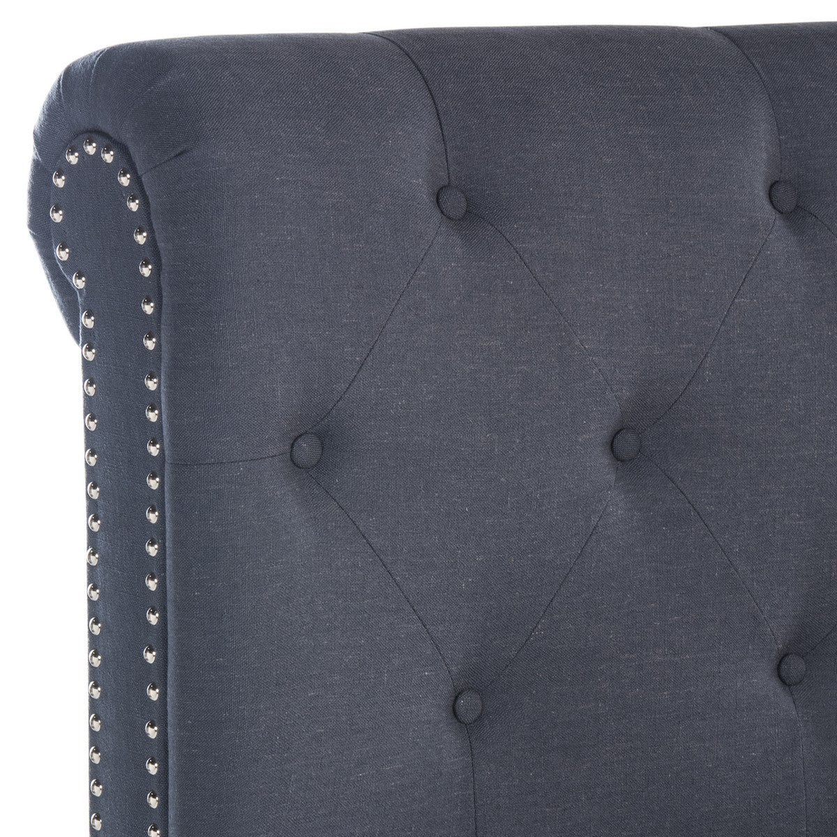 Safavieh Hathaway Bed Queen Size - Navy - Image 3