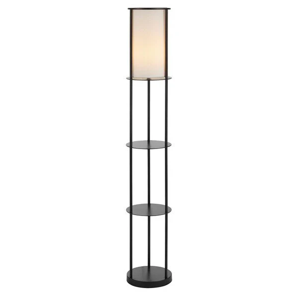 Safavieh Hayes Iron Floor Lamp - Black - Image 2