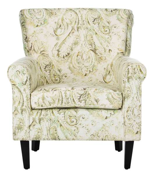 Safavieh Hazina Club Chair - Green - Image 2