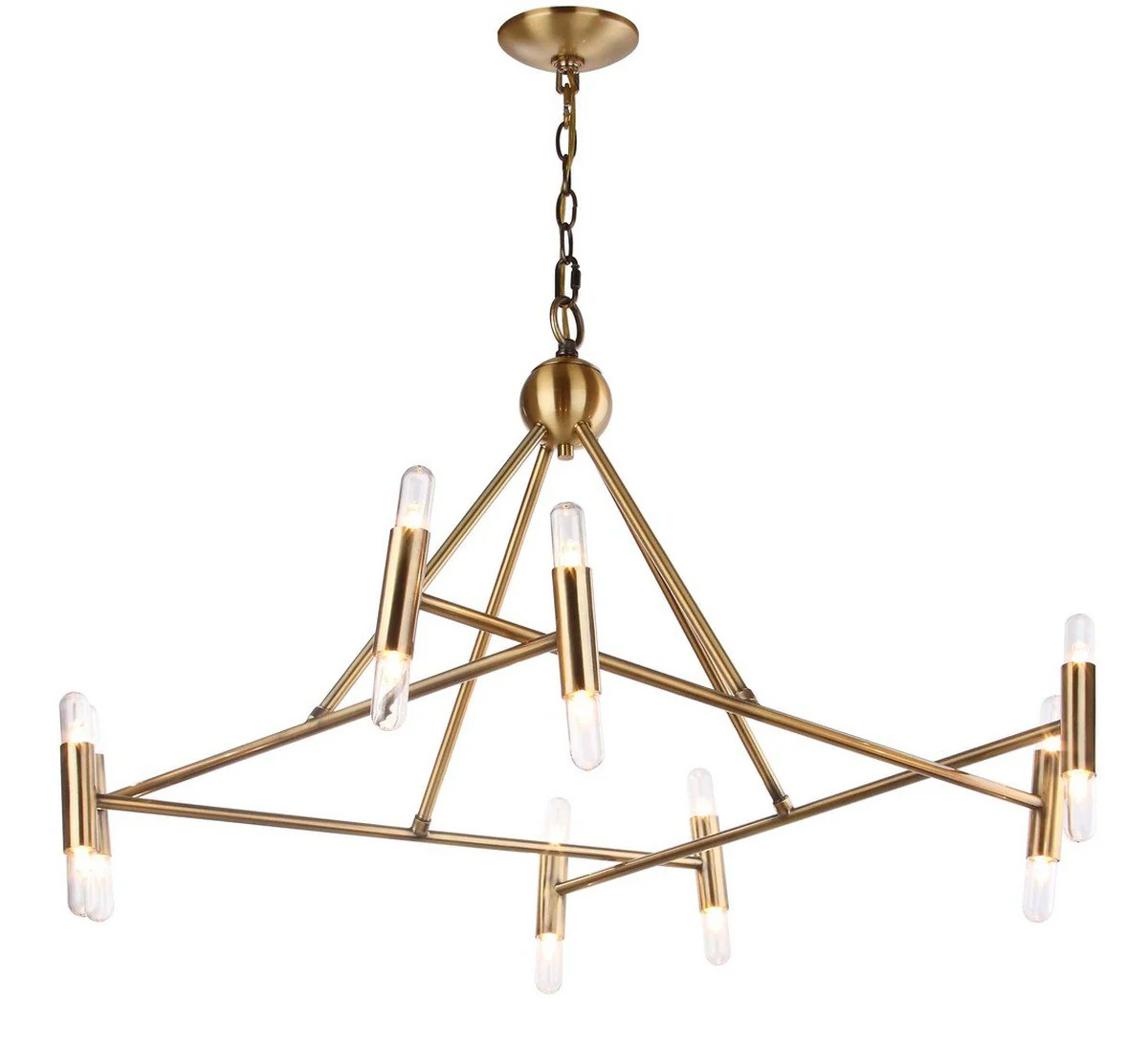 Safavieh Hegarty Chandelier - Gold - Image 3
