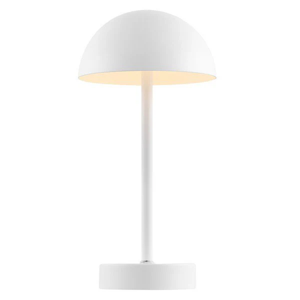 Safavieh Helene, 12 Inch, White, Iron, Rechargeable Led Table Lamp? - White - Image 2