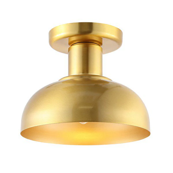 Safavieh Helm Flush Mount - Brass - Image 2