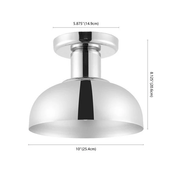Safavieh Helm Flush Mount - Chrome - Image 3
