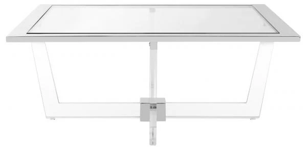 Safavieh Hermina Acrylic Coffee Table - Clear - Image 2