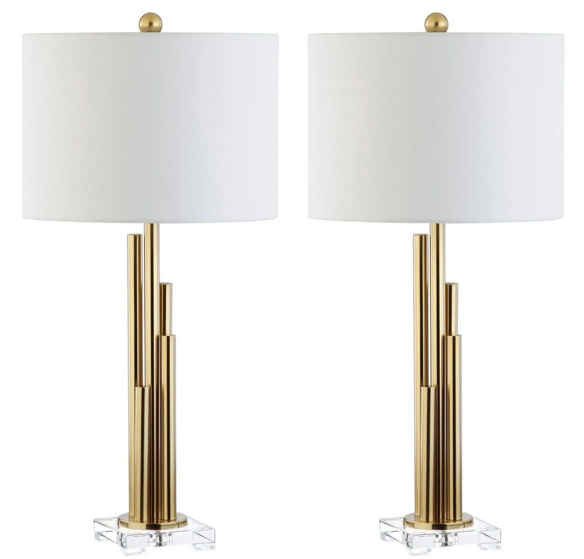 Safavieh Hopper Table Lamp Set Of 2 - Brass Gold - Image 2