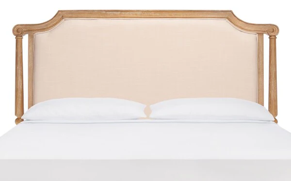 Safavieh Hudson Headboard Queen Size - Beige - Image 2