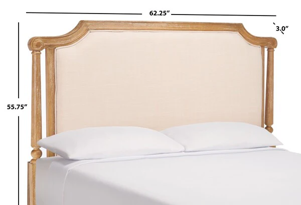 Safavieh Hudson Headboard Queen Size - Beige - Image 5