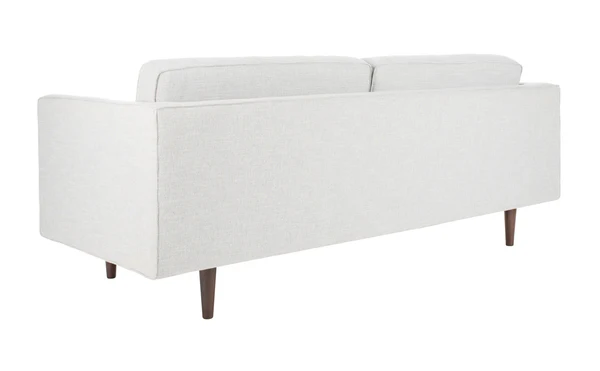 Safavieh Hurley Mid-Century Upholstered Fabric Sofa - Light Gray - Image 5
