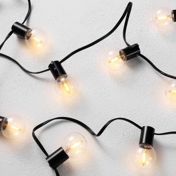 Safavieh Huron Led Outdoor String Lights - Black - Image 3