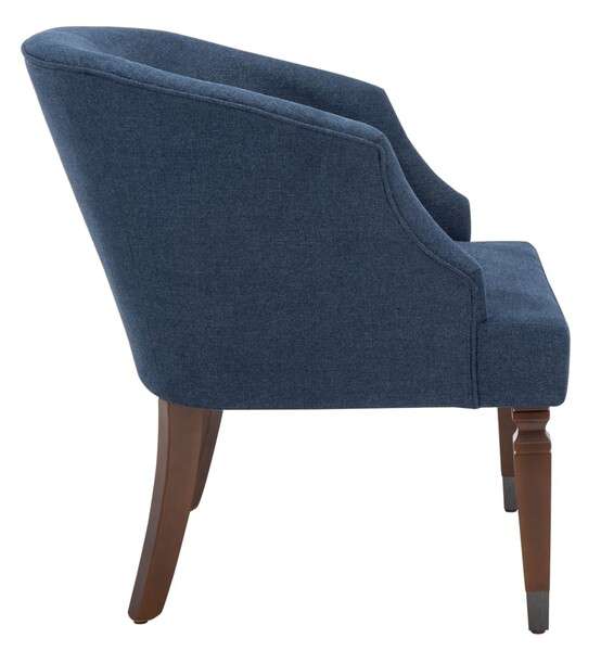 Safavieh Ibuki Accent Chair - Navy - Image 3