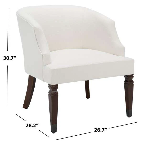 Safavieh Ibuki Accent Chair - White - Image 4