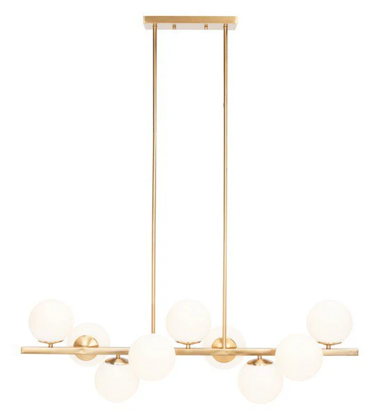 Safavieh Imara Chandelier - Antique Gold - Image 2