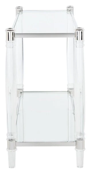 Safavieh Isabelle Acrylic Console Table - Silver - Image 4