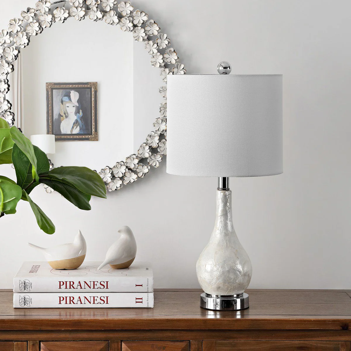 Safavieh Isla Resin Table Lamp - Ivory - Image 3