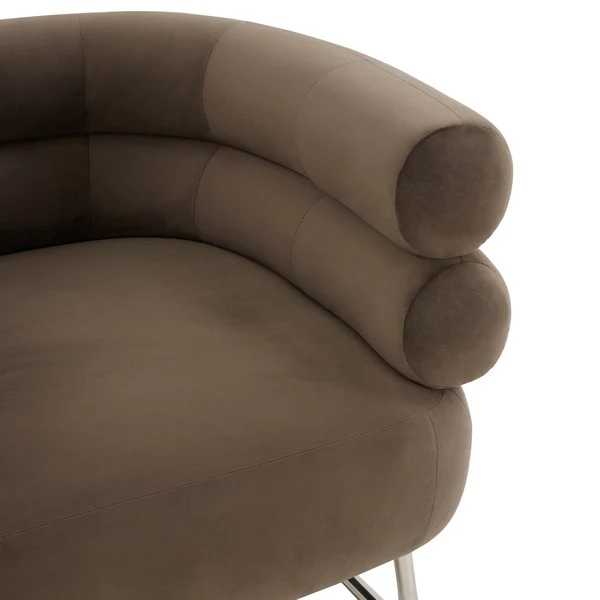 Safavieh Jacobson Modern Accent Chair - Dark Gray - Image 3