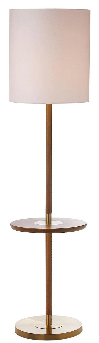 Safavieh Janell 65-Inch H End Table Floor Lamp - Brown - Image 3