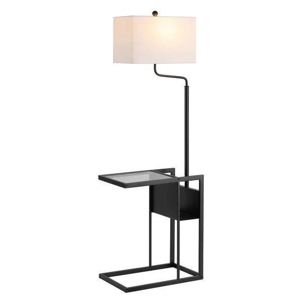 Safavieh Janson Floor Lamp - Matte Black - Image 2