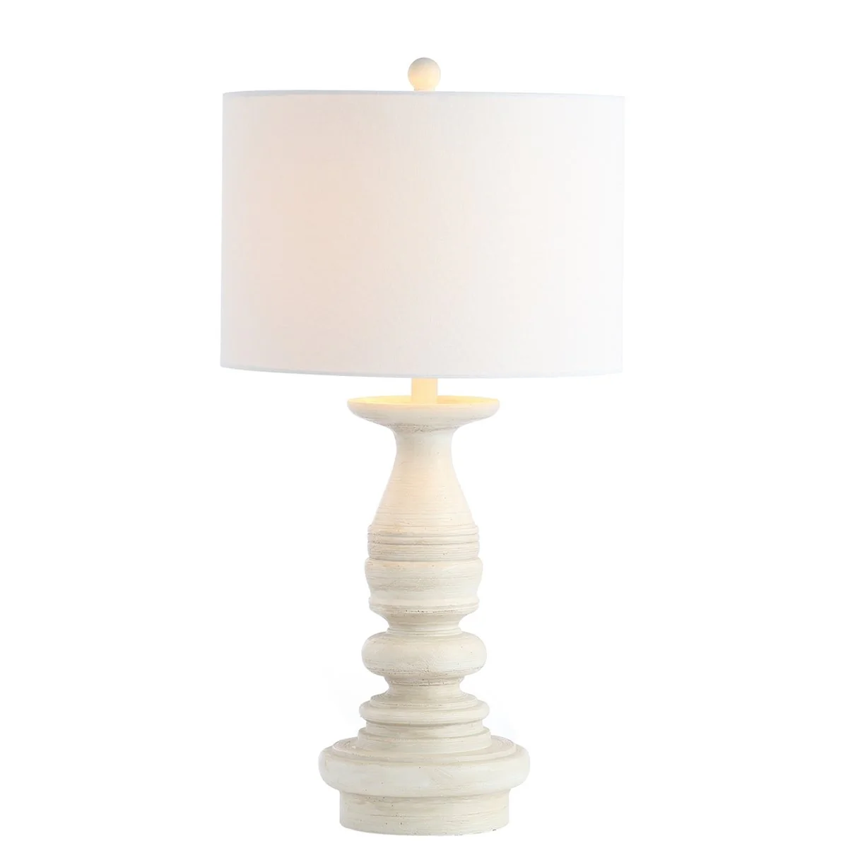 Safavieh Jareth Table Lamp Set Of 2 - White Wash - Image 3