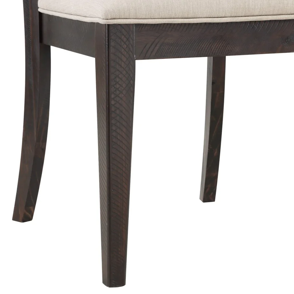 Safavieh Jasmyn Wood Dining Chair Set Of 2 - Dark Walnut - Image 7