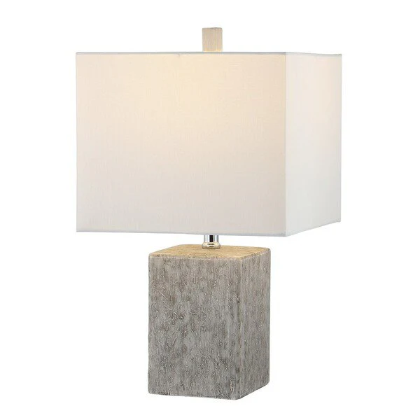 Safavieh Jaxon Ceramic Table Lamp Set Of 2 - Grey - Image 2