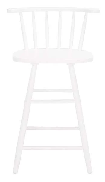 Safavieh Jay Wood Counter Stool - White - Image 2