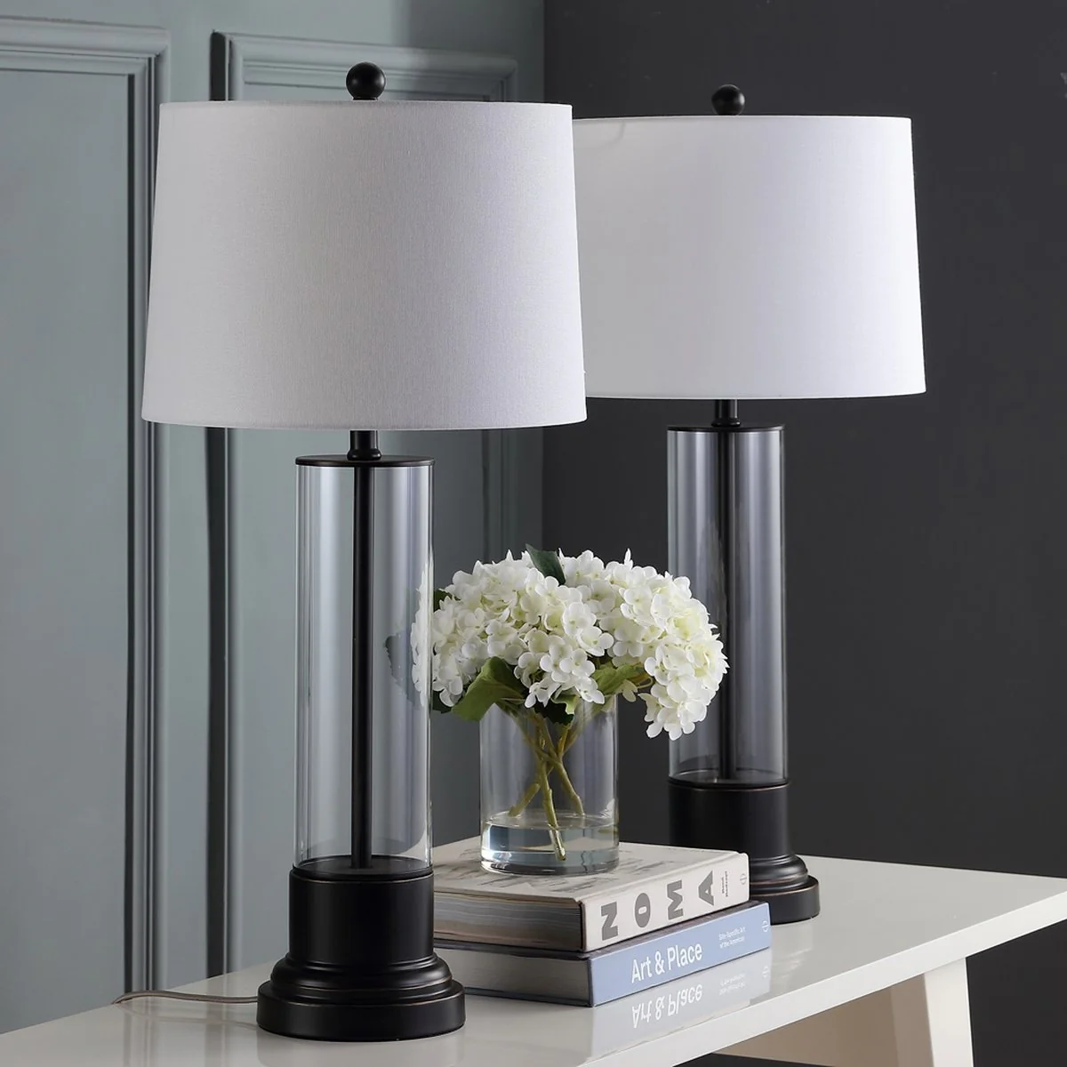 Safavieh Jayse Table Lamp Set Of 2 - Black - Image 2