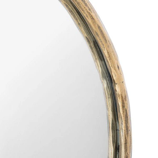 Safavieh Jebediah Oval Metal Mirror - Brass - Image 4
