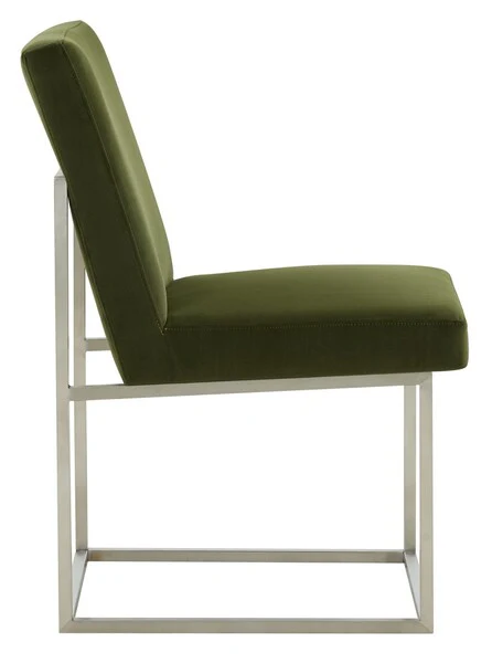Safavieh Jenette Dining Chair - Forest Green - Image 4