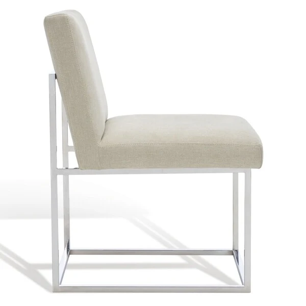 Safavieh Jenette Dining Chair - Taupe - Image 4