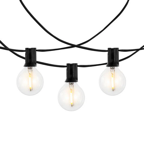 Safavieh Jenica Led Outdoor String Lights - Black - Image 2